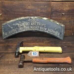 Lot 63: Vintage Flop Reloading Automatic Claw Hammer