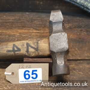 Lot 65: Uncommon Antique Timber Marking Hammer