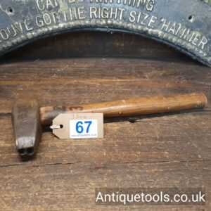 Lot 67: Uncommon Antique Timber Stamping Hammer B