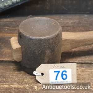 Lot 76: Vintage Concaved Head Lump Hammer
