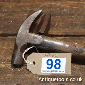 Lot 98: Antique Short Handled Claw Hammer